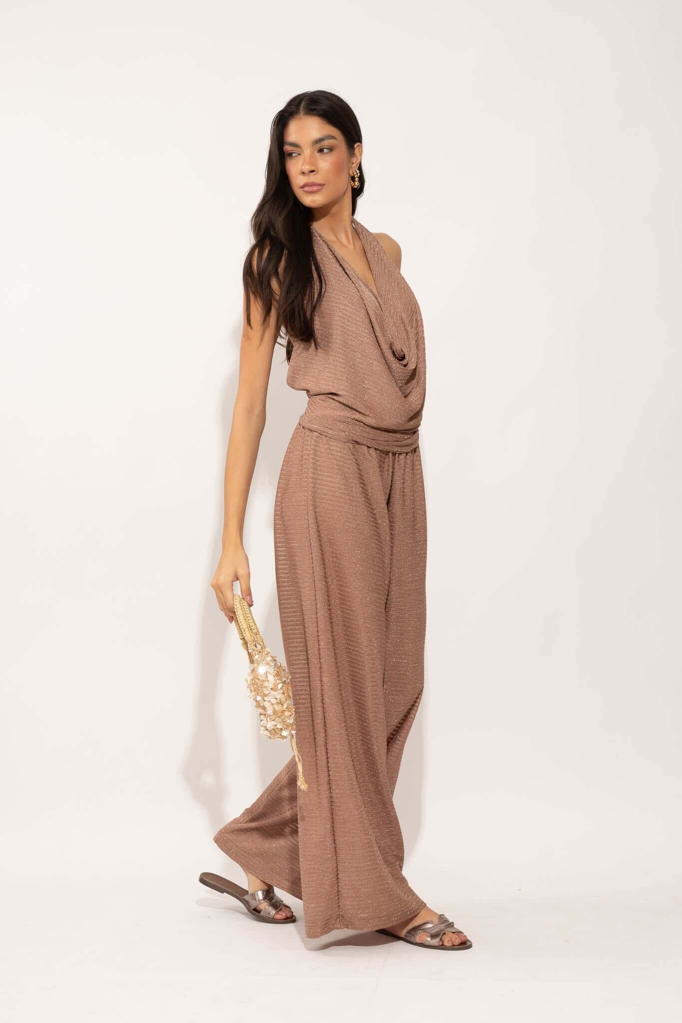 TOP CASCATA GLAM MOCHA