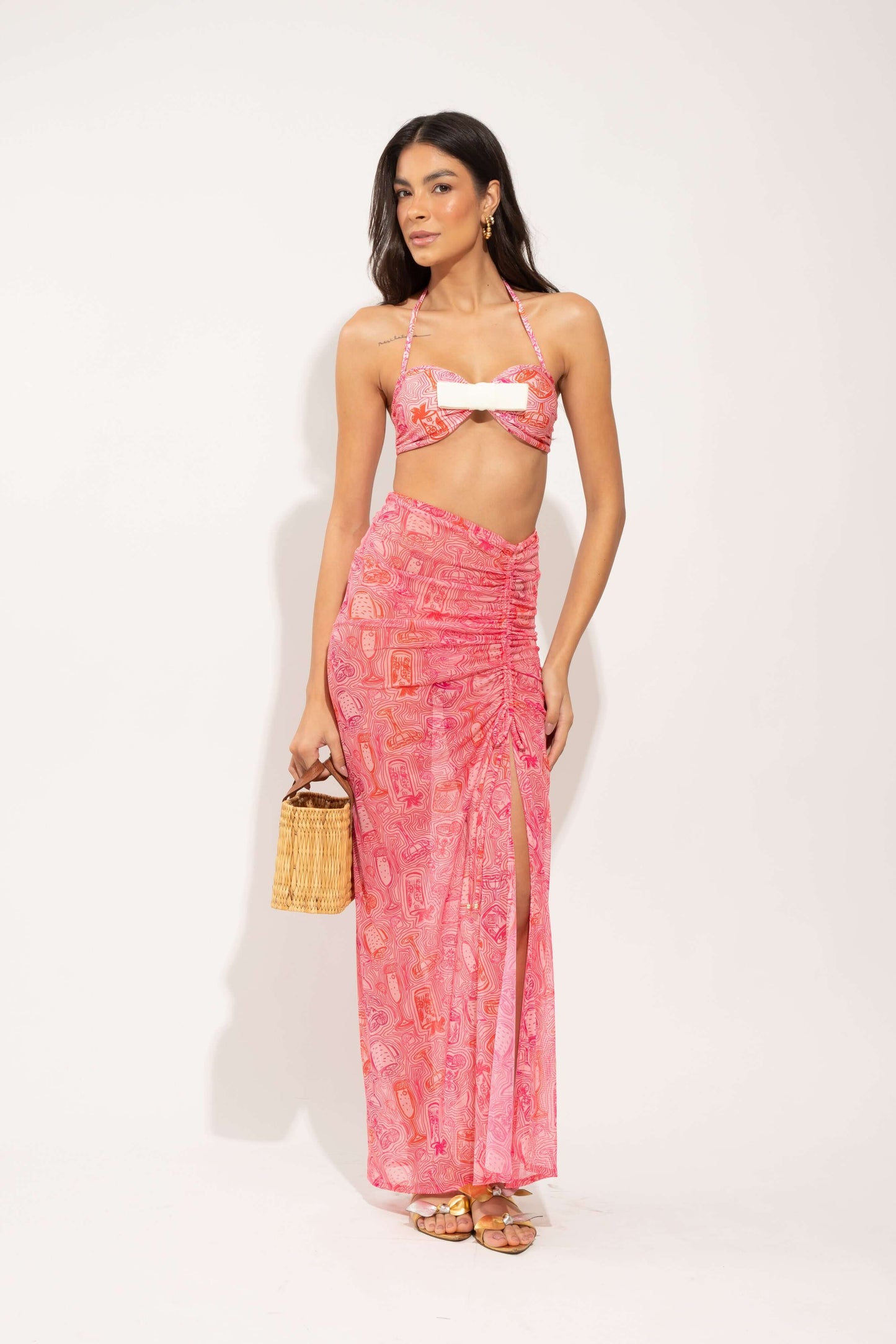 CALÇA LAÇOS DRINKS