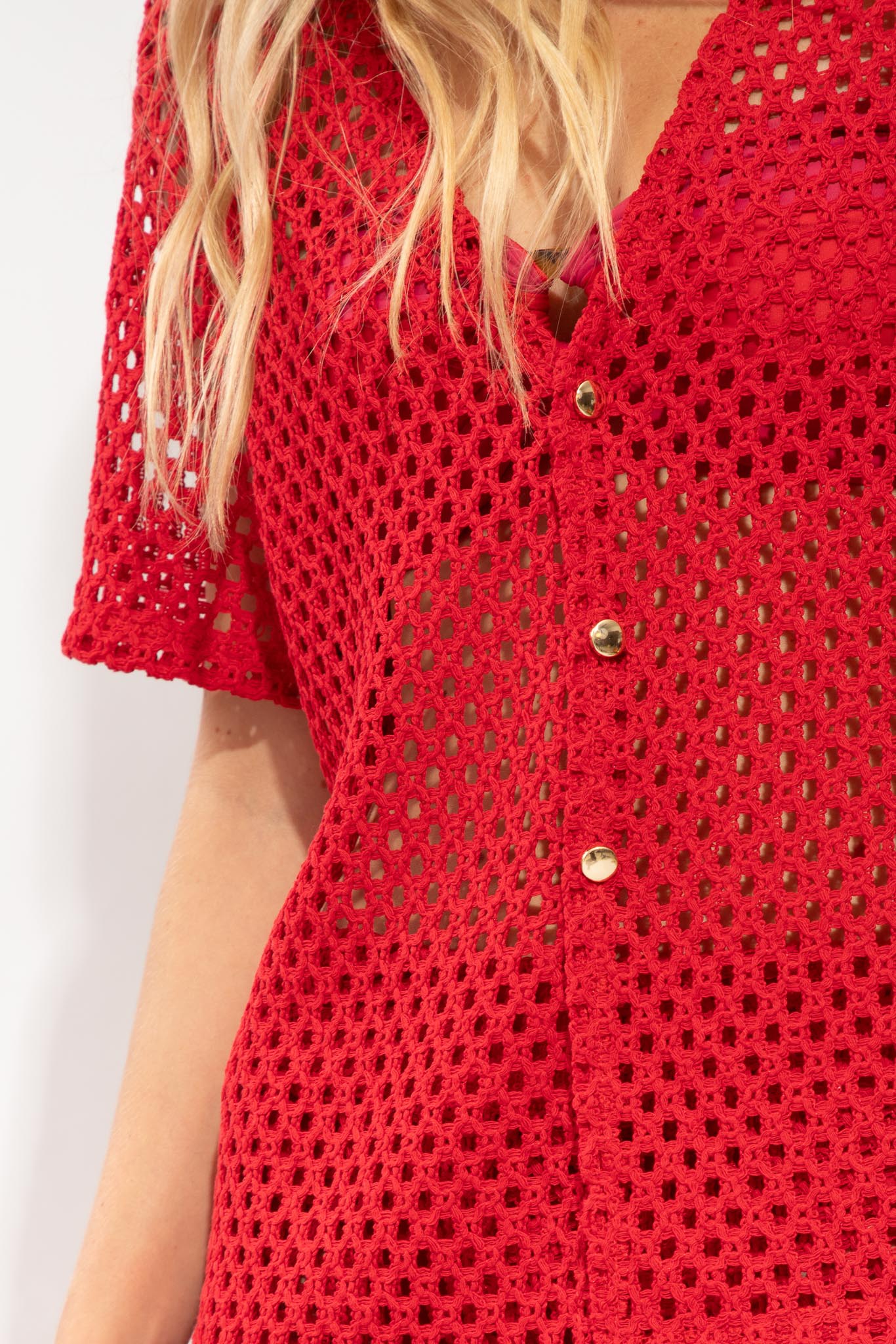 CAMISA BRUNA RUBY TEXTURE