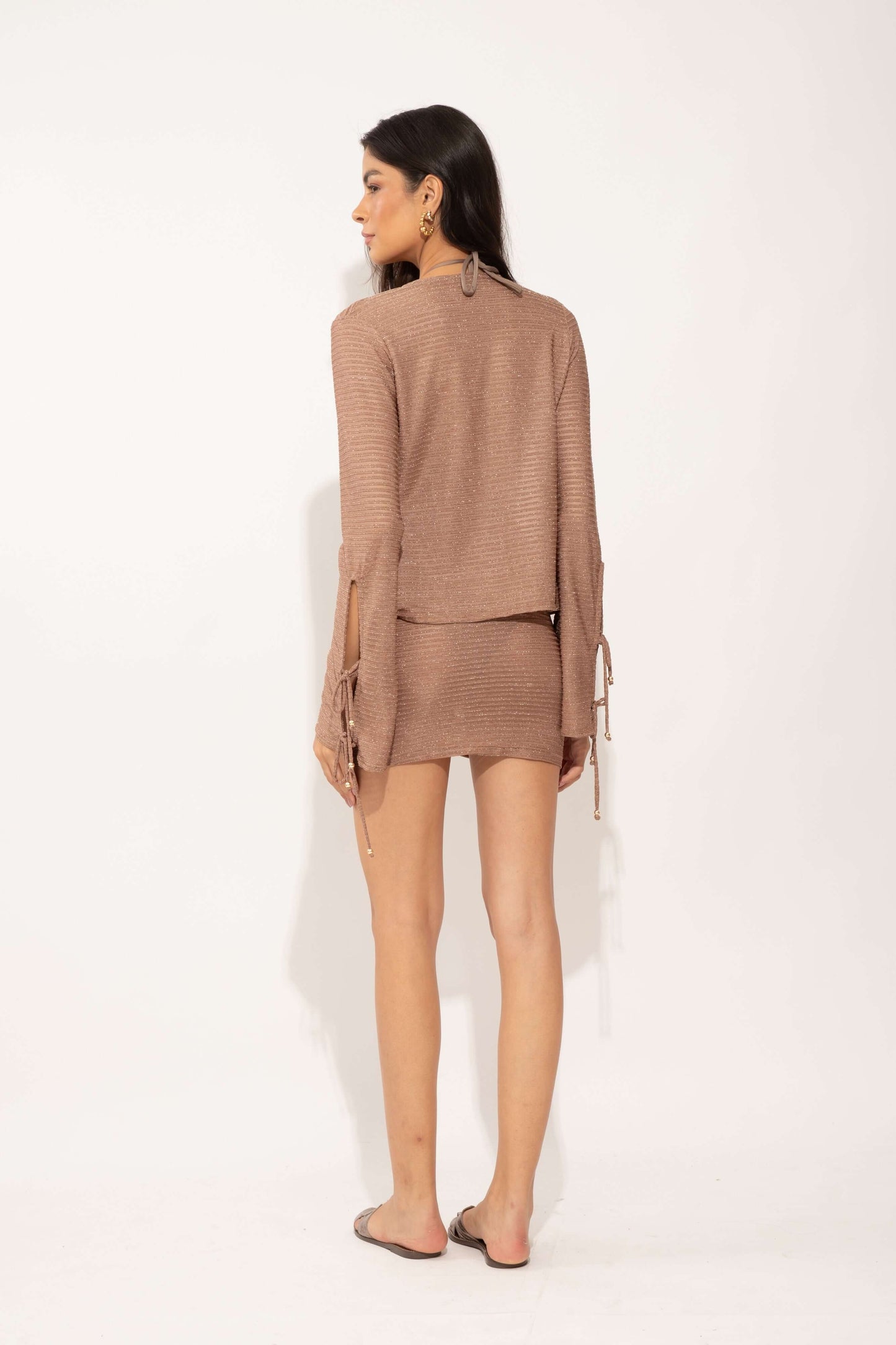 CAMISA TAI GLAM MOCHA