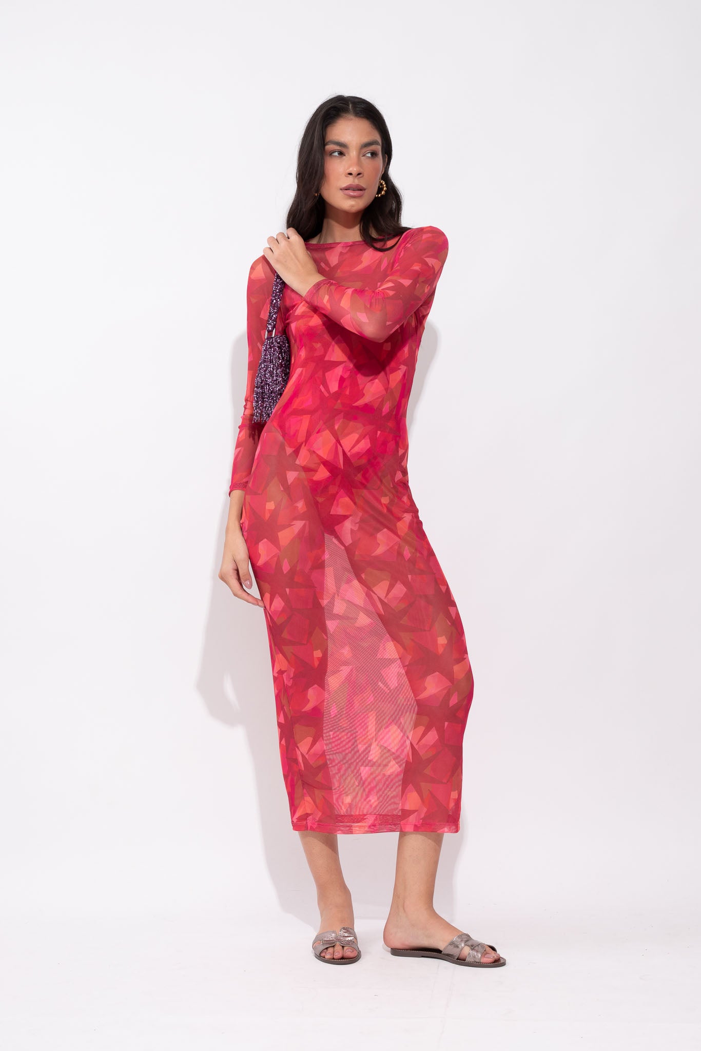 VESTIDO LELÊ PINK CAMOUFLAGE