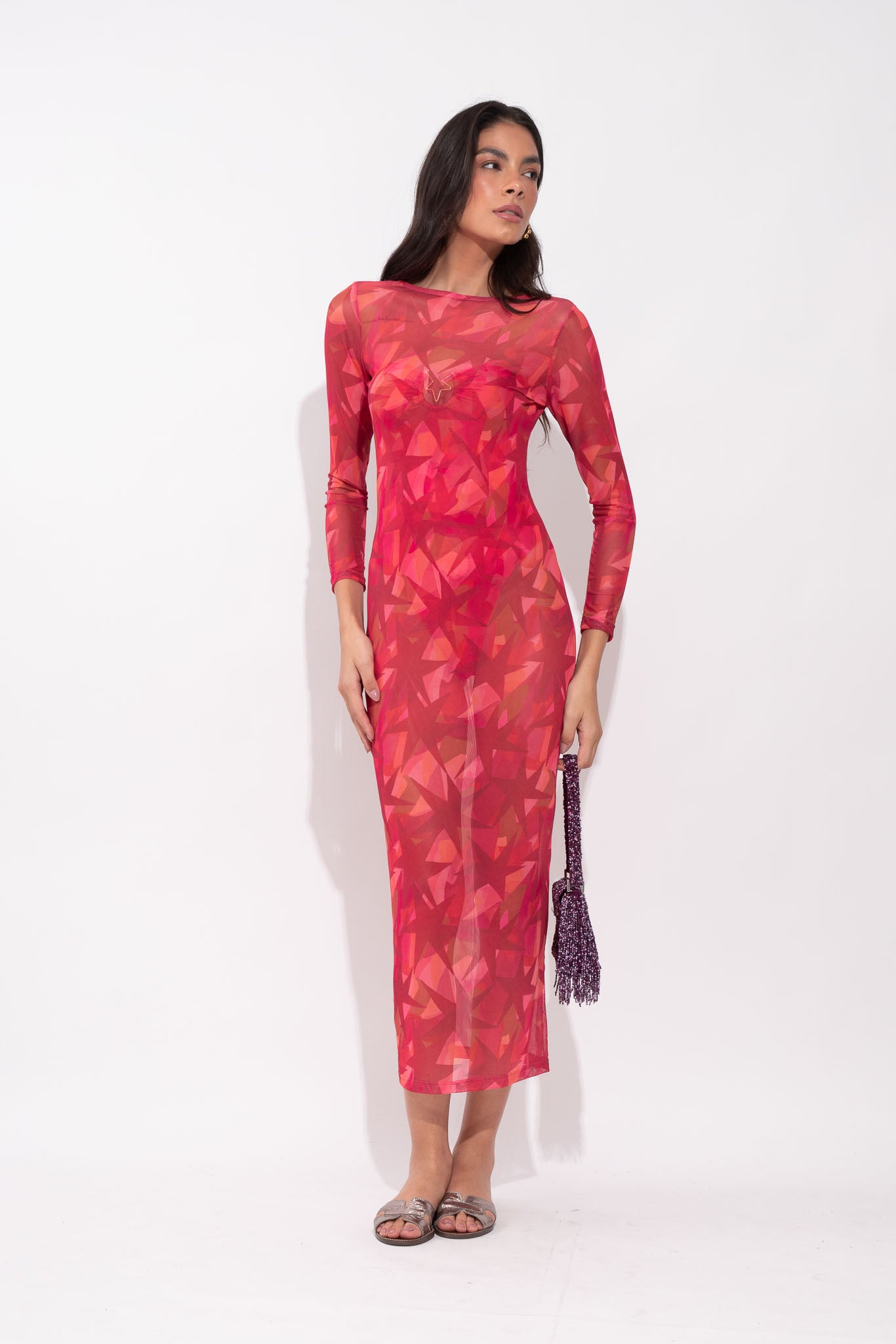 VESTIDO LELÊ PINK CAMOUFLAGE
