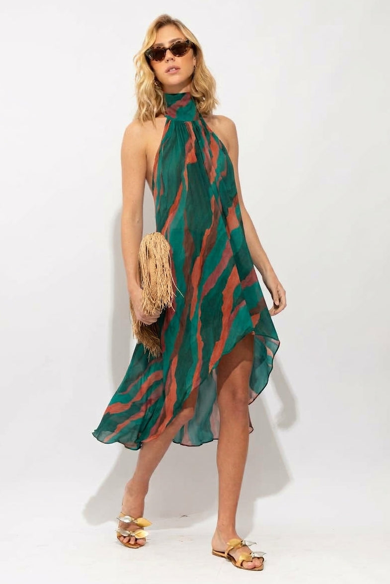 VESTIDO THATA AZURITA