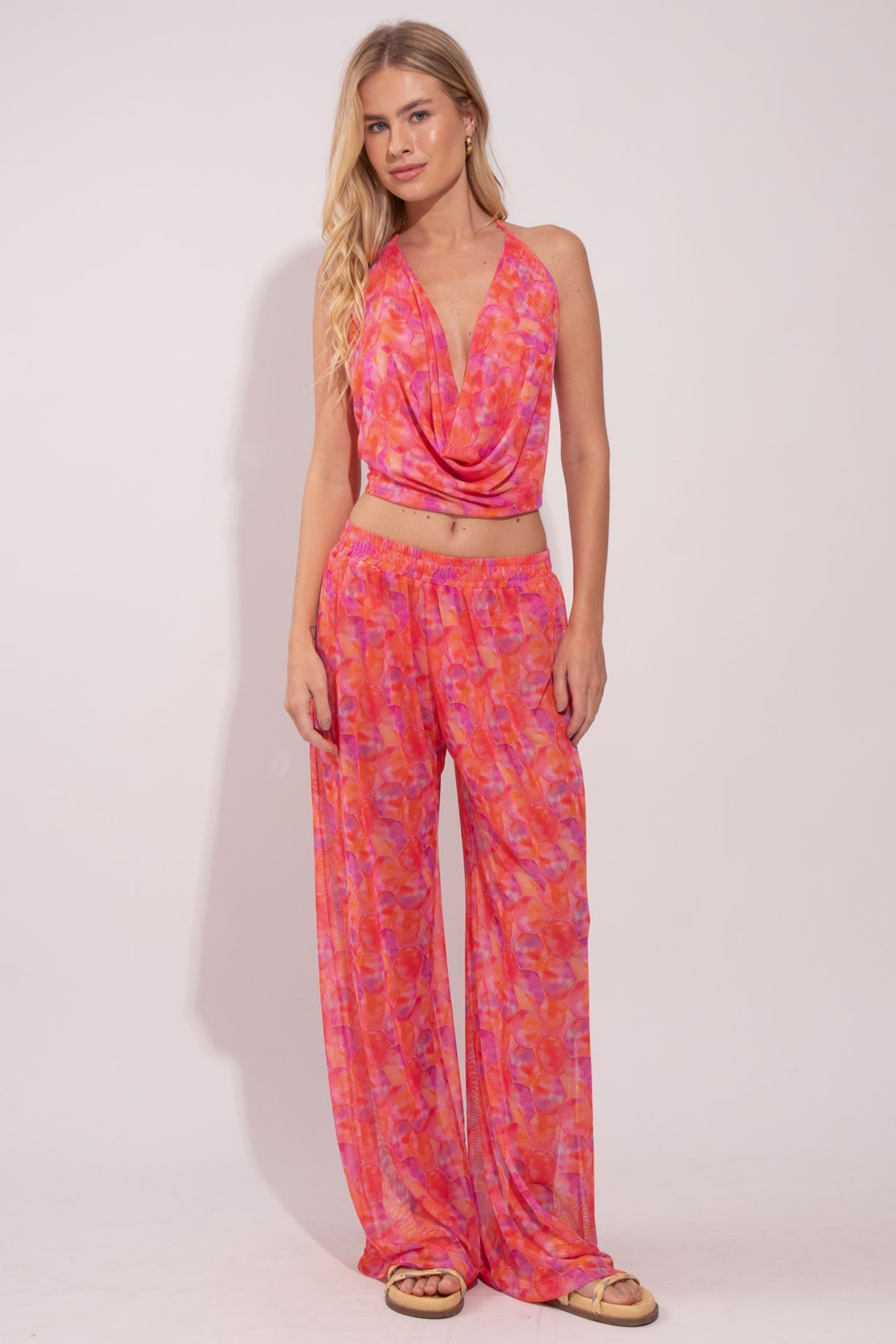 TOP CASCATA PINK BEE