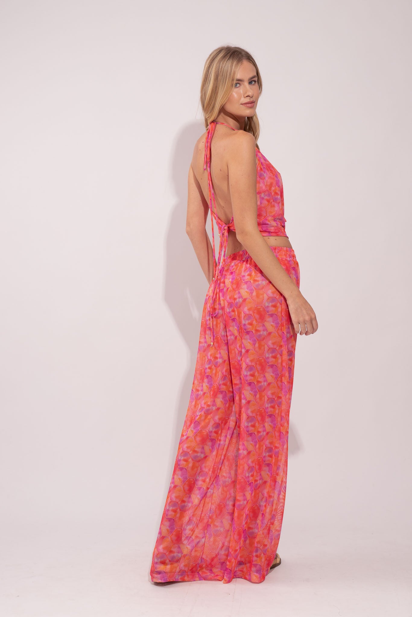 TOP CASCATA PINK BEE