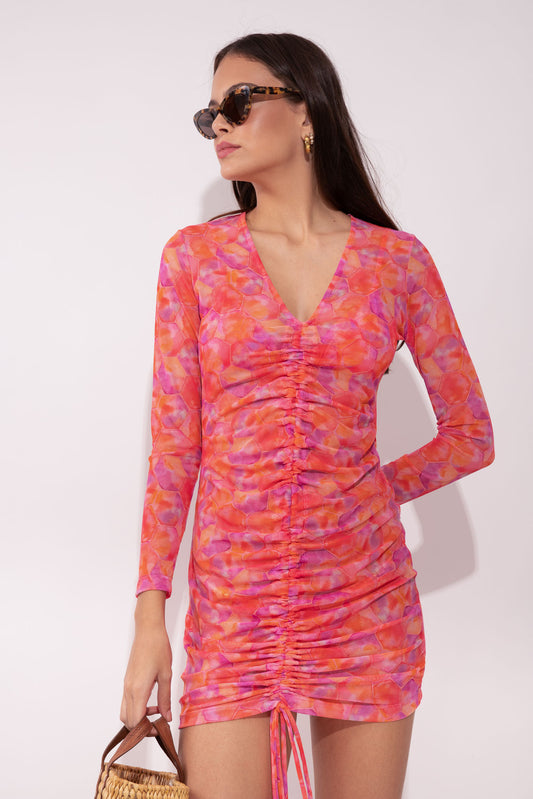 VESTIDO LÍDIA PINK BEE