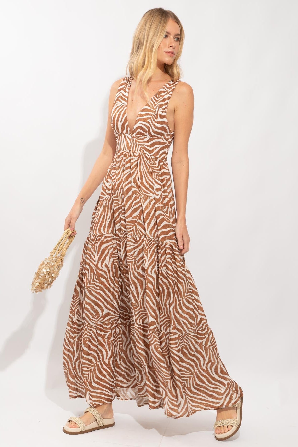 VESTIDO AFRODITE CHIC ZEBRA