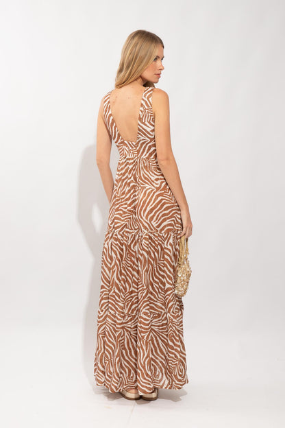VESTIDO AFRODITE CHIC ZEBRA