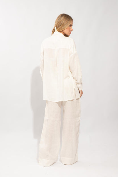 CAMISA ANELISE LINHO CLOUD