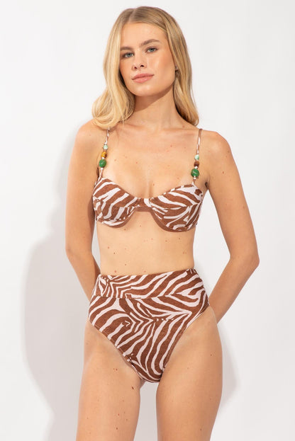 TOP MEIA TAÇA BIA CHIC ZEBRA