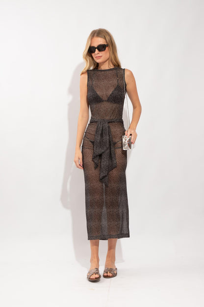 VESTIDO ISABELA  BLACK POÁ