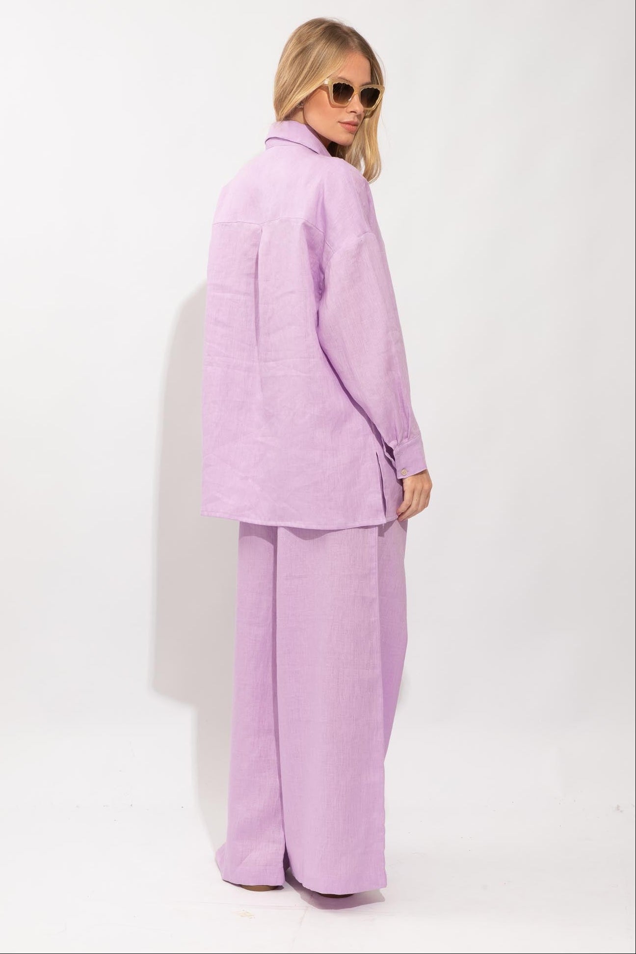 CALÇA NATALI  NADADORAS LINHO VIOLET