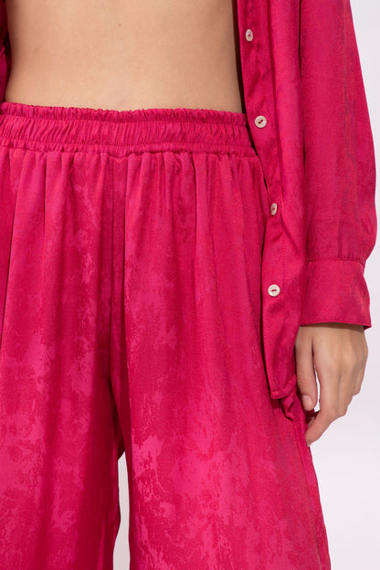 Calça Tereza Jacquard Rosé