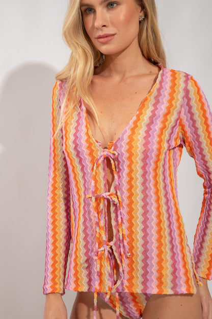 CAMISA EVELINA SKY RAINBOW