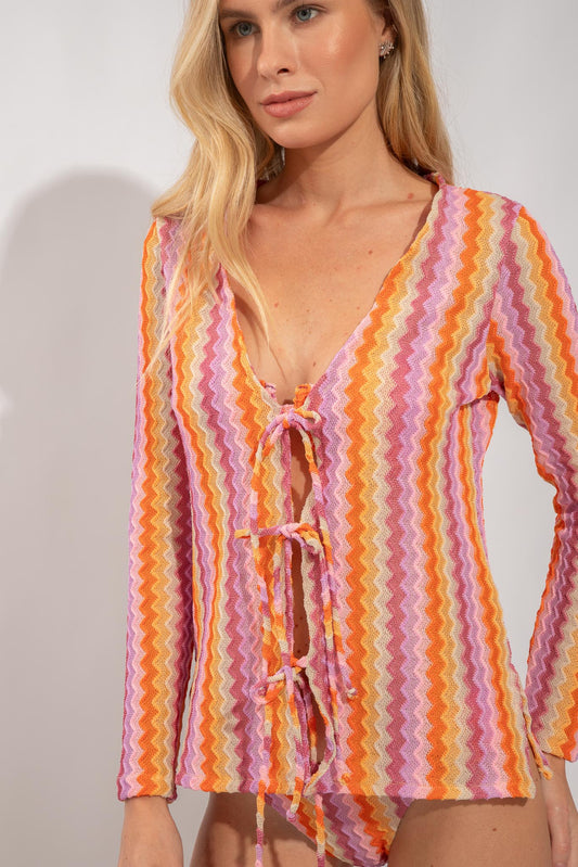 CAMISA EVELINA SKY RAINBOW