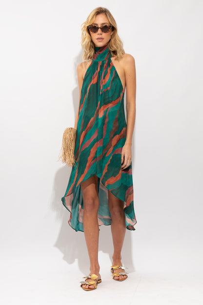 VESTIDO THATA AZURITA