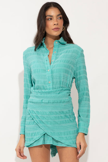 CAMISA VICTORIA AZUL SIANINHA