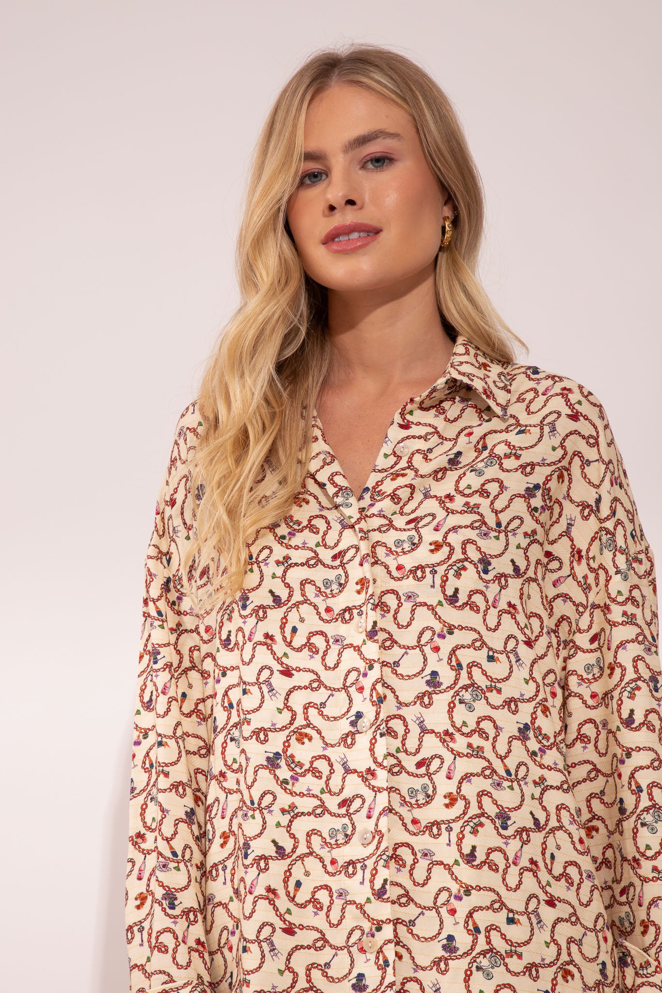 Camisa Anelise Charms