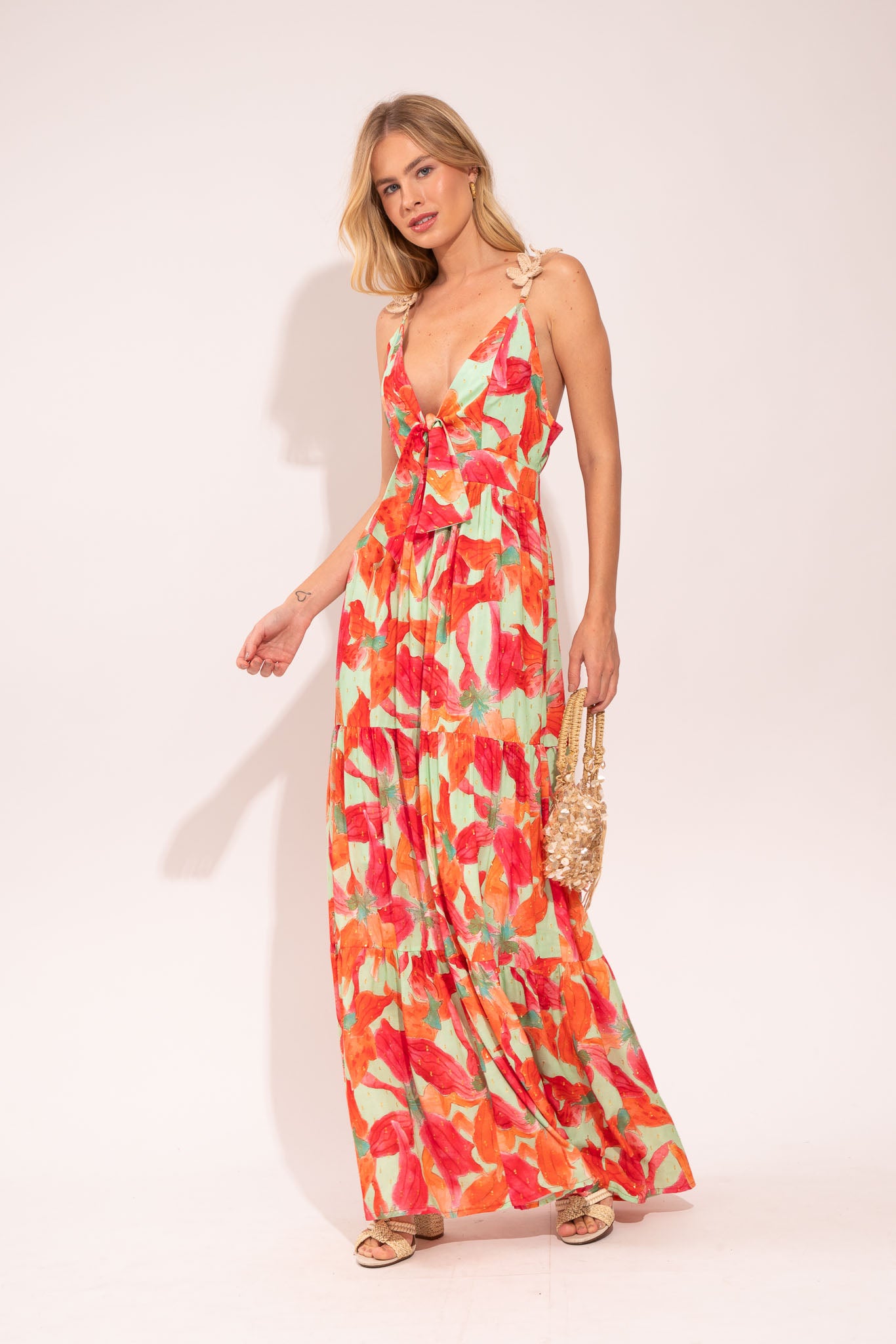 VESTIDO PAULA ORQUÍDEA CROCHÊ