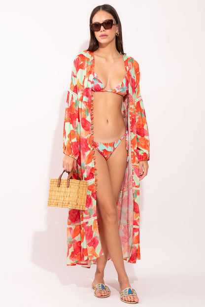 TOP CORTININHA ORQUÍDEA CROCHÊ