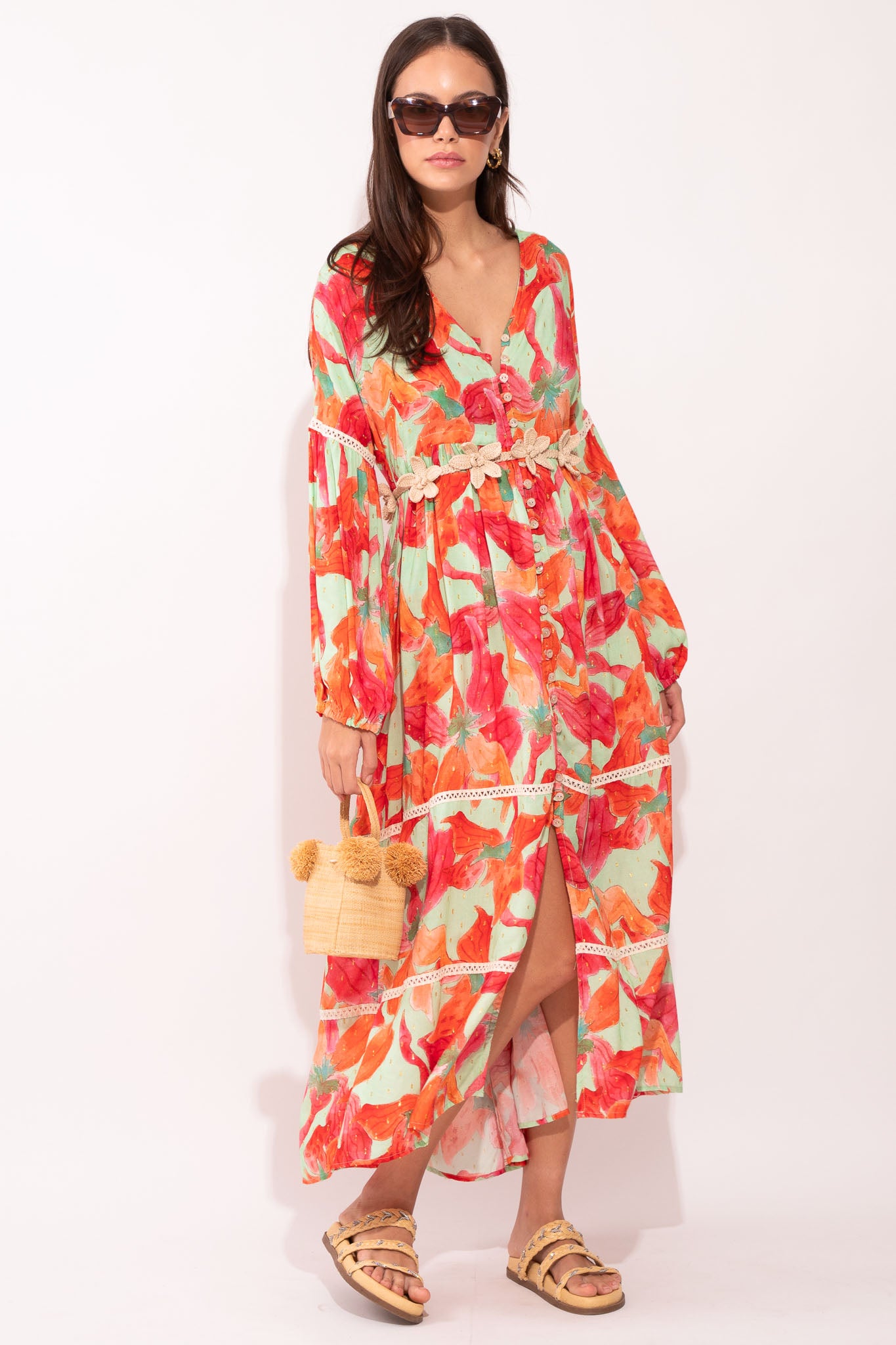 VESTIDO VIVI ORQUÍDEA CROCHÊ