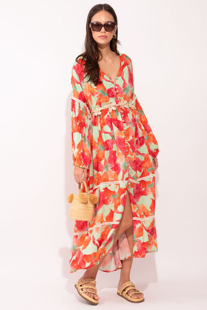 VESTIDO VIVI ORQUÍDEA CROCHÊ