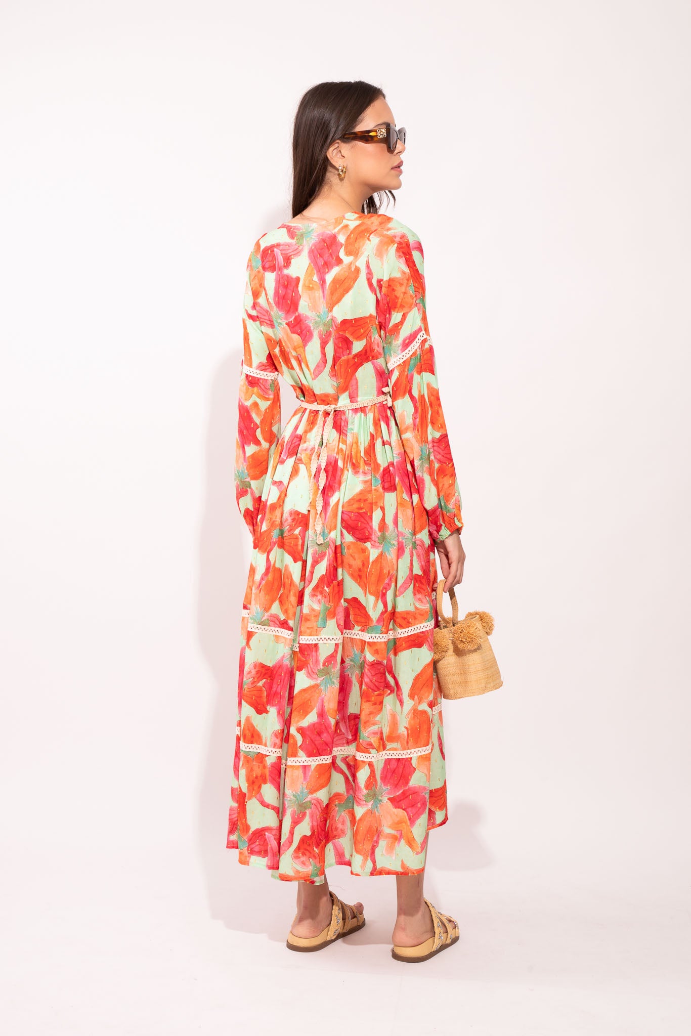 VESTIDO VIVI ORQUÍDEA CROCHÊ