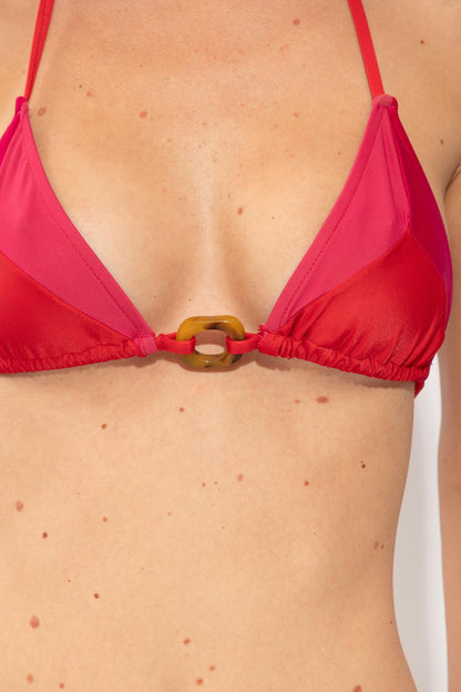 TOP CORTININHA PINK RUBY