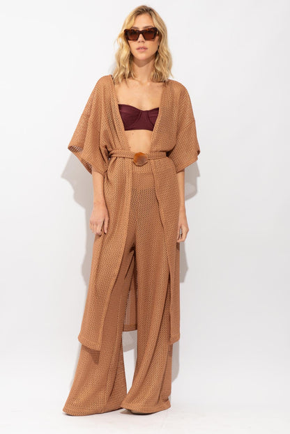 CALÇA ZIZI TRAMA GOLD