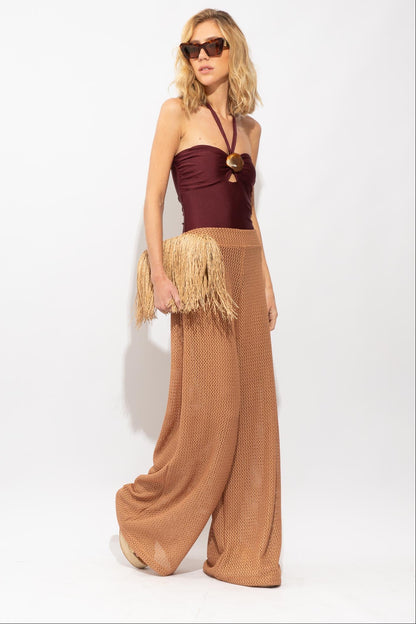 CALÇA ZIZI TRAMA GOLD