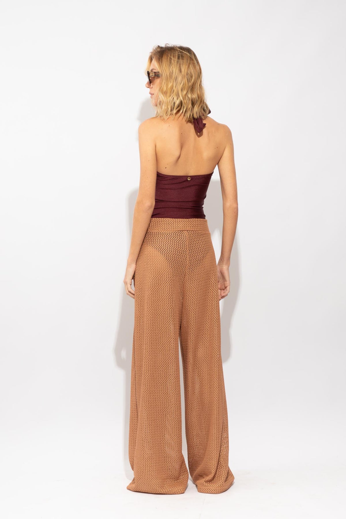 CALÇA ZIZI TRAMA GOLD