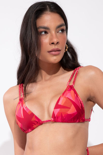 TOP CORTININHA PINK CAMOUFLAGE
