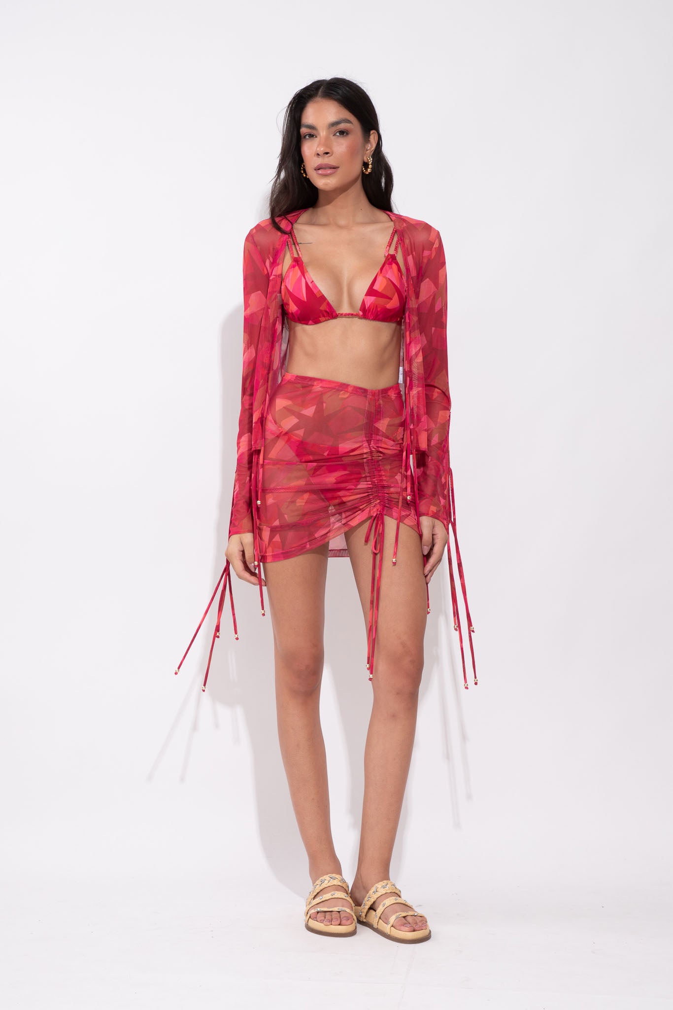 SAIA JULIANA PINK CAMOUFLAGE