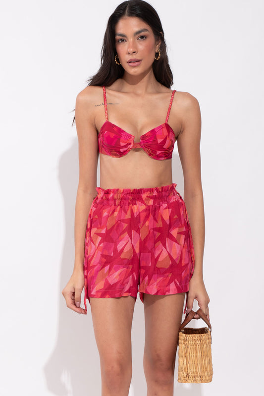 SHORT VIVIAN PINK CAMOUFLAGE