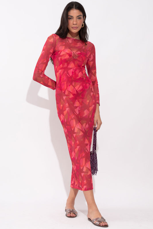 VESTIDO LELÊ PINK CAMOUFLAGE