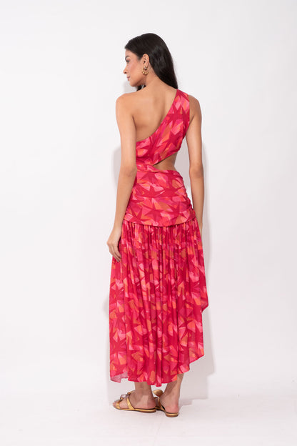 VESTIDO KARINA PINK CAMOUFLAGE