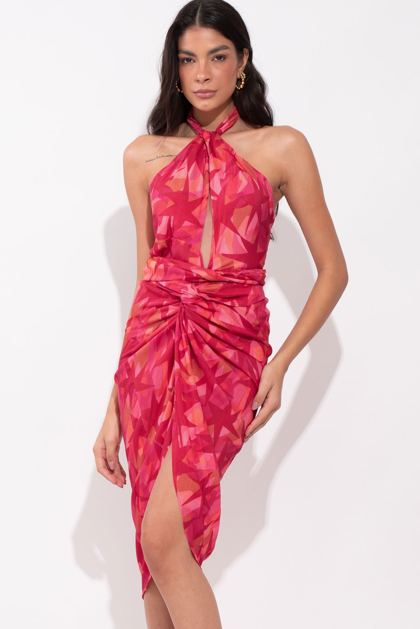 VESTIDO PAREÔ PINK CAMOUFLAGE