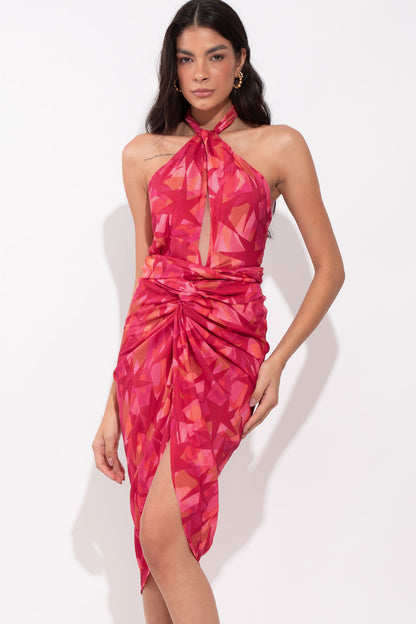 VESTIDO PAREÔ PINK CAMOUFLAGE
